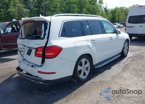 2017 Mercedes-Benz Gls 450 из США, поврежденный, VIN 4JGDF6EE3HA746774